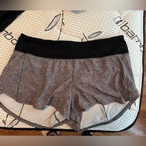 Light grey Lululemon shorts
